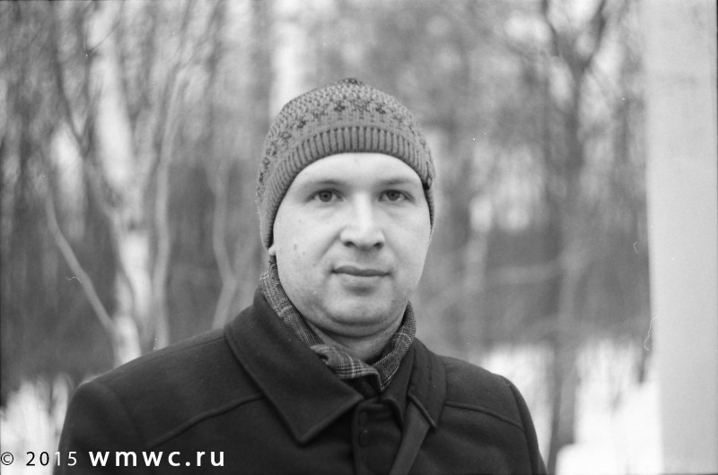 Черно-белая пленочная фотография