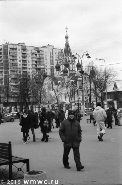 Черно-белая пленочная фотография
